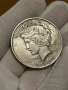 1 долар 1922 г, САЩ / Peace Dollar - сребърна монета, снимка 3