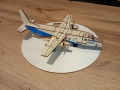 Дървен самолет за сглобяване , снимка 1