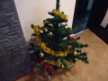 изкуствена елха с украсата, снимка 3