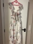  Нова красива кокетна дълга женствена романтична 100% вискоза елегантна рокля флорален принт цветя , снимка 9