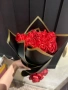 Ръчно изработени рози и колие пръстен + подаръчна кутия , снимка 2