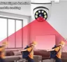 Wifi камера за видеонаблюдение Tnagora, FULL HD, Интериор / Екстериор, Панорама/Наклон 360 градуса,, снимка 5