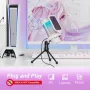 Нов Геймърски USB Микрофон TONOR TC310 с Регулируемо RGB Осветление, снимка 6