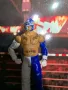 Екшън фигура WWE Rey Mysterio Рей Мистерио Mattel Half White Half Blue, снимка 2