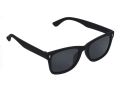 Мъжки слънчеви очила каучук черна рамка тъмни стъкла, снимка 1 - Слънчеви и диоптрични очила - 45974422