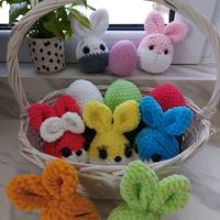 Ръчно плетени играчки за Великден, снимка 9 - Други - 45371972
