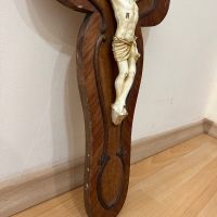 Дървен кръст с разпятие, снимка 6 - Други - 45217325