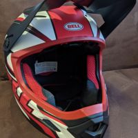Downhill каска Bell Transfer 9 Full face Helmet Размер: L, снимка 6 - Велосипеди - 45529080