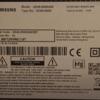 Samsung UE40J5000AW счупен дисплей , снимка 2 - Части и Платки - 45032148