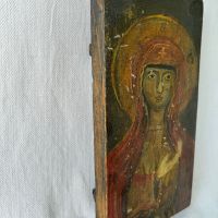 Много Стара икона , 31.5 х 16см , Антика, снимка 5 - Антикварни и старинни предмети - 45543883