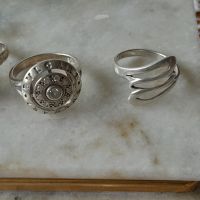 Сребърна  бижутерия , снимка 3 - Колиета, медальони, синджири - 45448524