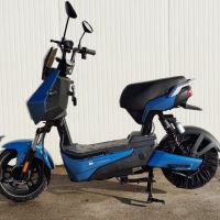 Електрически скутер EcoWay модел YC-L 500W мотор син цвят, снимка 2 - Мотоциклети и мототехника - 45126663