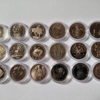 Лот 18 броя по 2 лева възпоменателни монети България, снимка 1 - Нумизматика и бонистика - 45708205