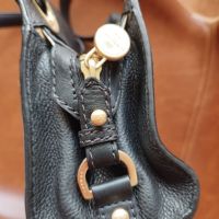 Дамска чанта Lancel Paris  естествена кожа, снимка 8 - Чанти - 45172978