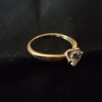 дамски златен пръстен, снимка 2 - Пръстени - 45298613
