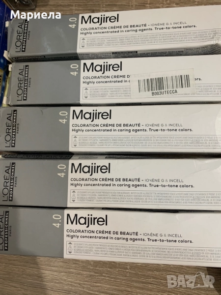 Боя За Коса L'Oreal Professionnel Majirel 4.0 50мл / Наситено Кафяво, снимка 1