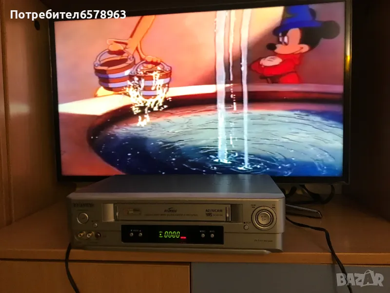Видеокасета на Disney '' FANTASIA '' VHS, снимка 1