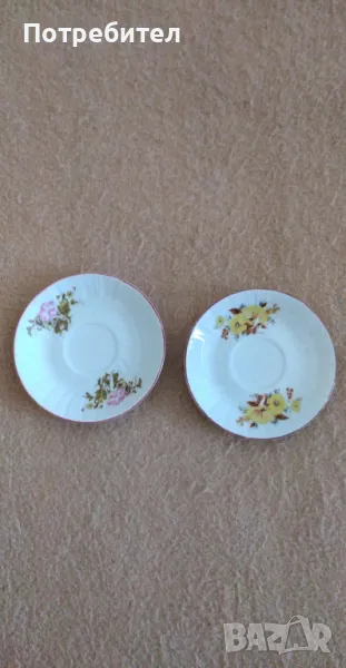 Български порцеланови чинии за допълване, снимка 1