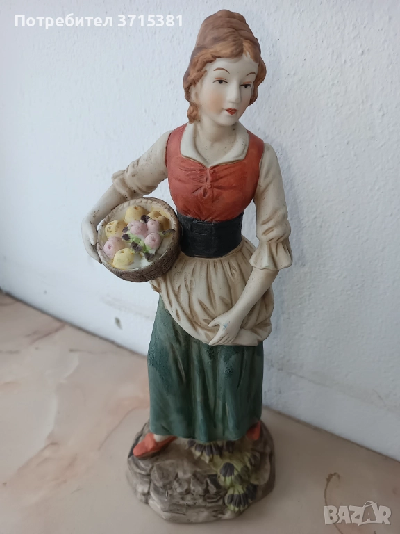 Бисквитен порцелан-височина , снимка 1