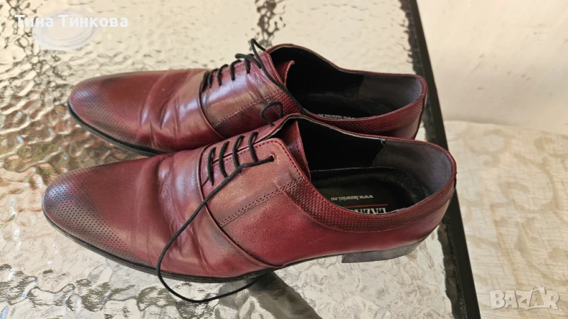 Мъжки официални обувки Лазарини, снимка 1