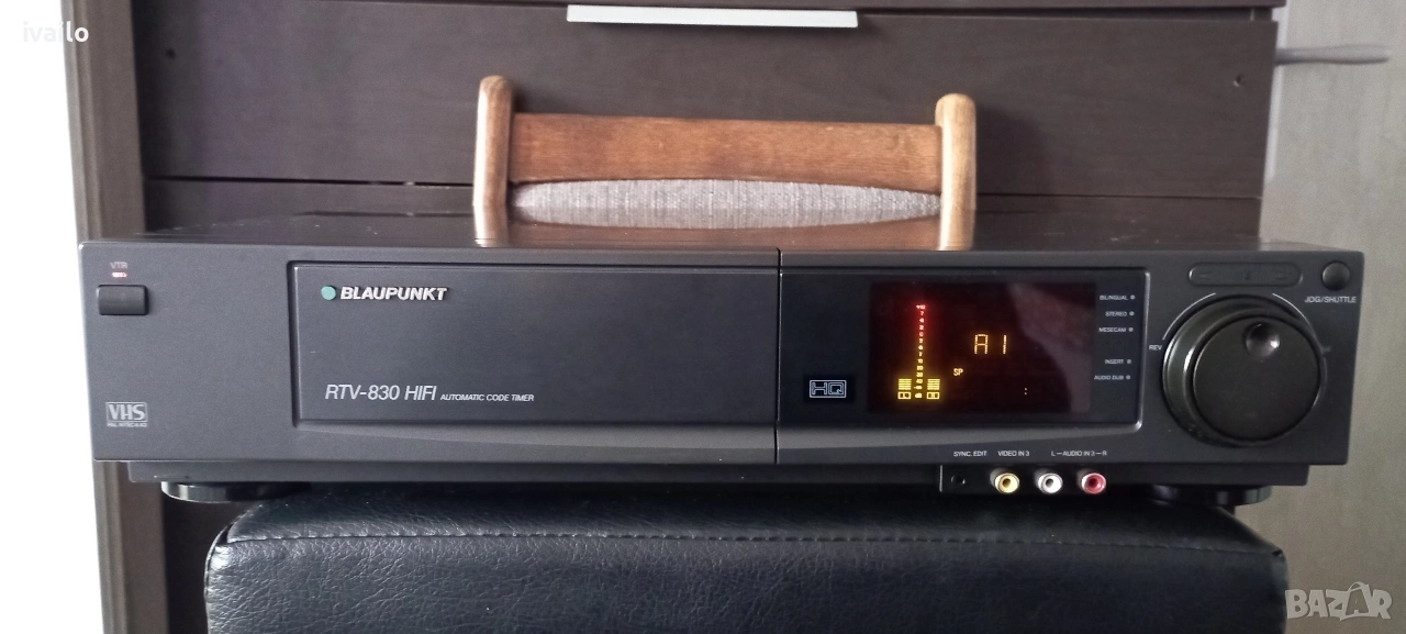 Panasonic-Blaupunkt VHS-RTV-830 HI-FI , снимка 1