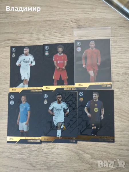 Topps Match Attax 24/25 - Black Edge / Gold Edge / Club 100  карти , снимка 1