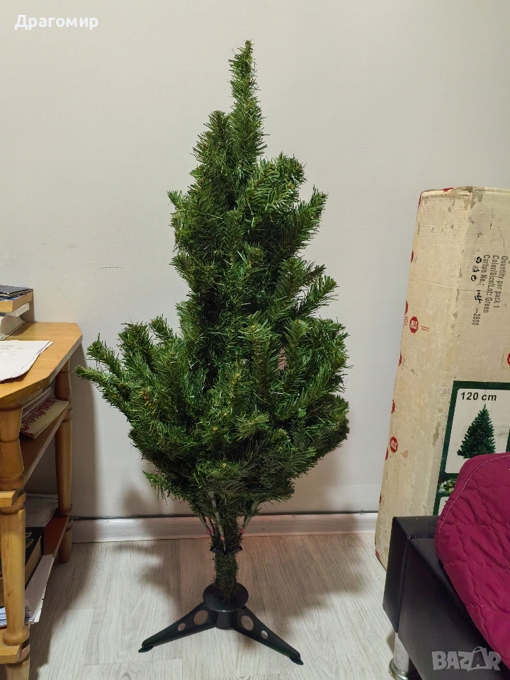120см Коледна Елха, снимка 1