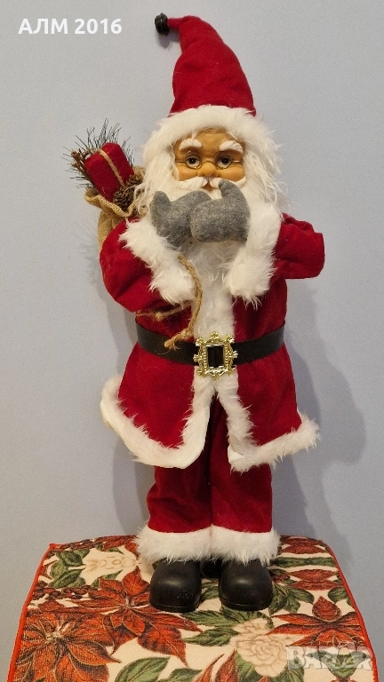 Голяма фигура на Дядо Коледа - 65см. , снимка 1
