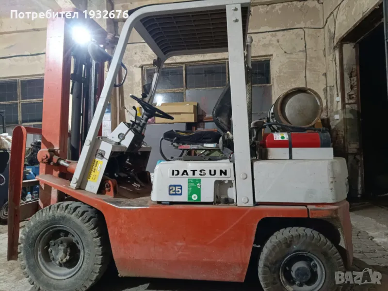 Мотокар ,Газокар Nissan/Datsun 2500 kg., снимка 1