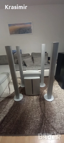 Teufel Columa 300 „5.1-Set L – алуминиева система + активен субуфер US 6110/1, снимка 1