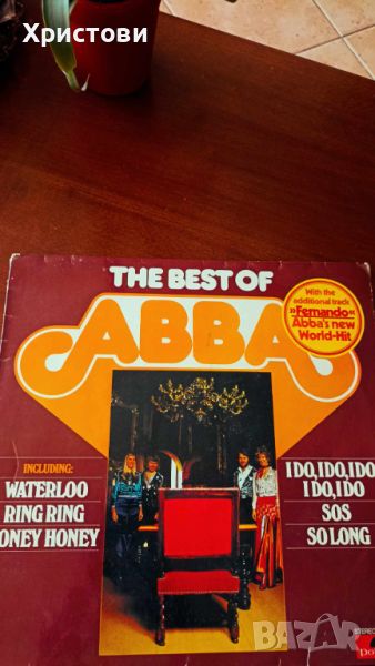 Грамофонна плоча ABBA ‎– The Best Of ABBA, снимка 1