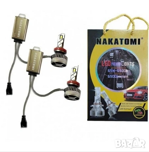 LED крушки HB4 65W Nakatomi, снимка 1