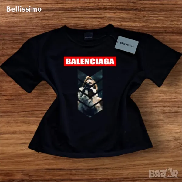 *Balenciaga* Дамска тениска с къс ръкав Premium quality, снимка 1