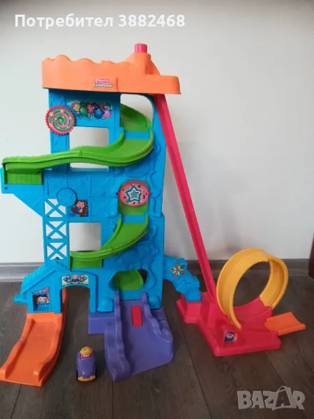 писта Fisher Price музикална 75 см , снимка 1