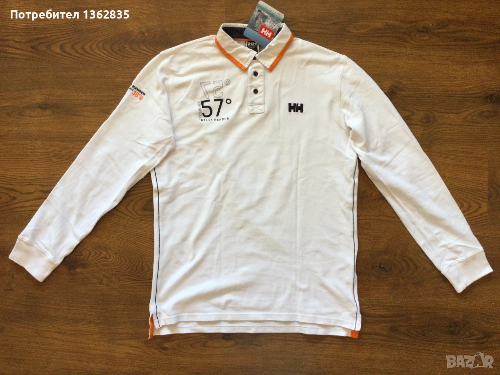 НОВА оригинална яхтаджийска фланела блуза HELLY HANSEN размер L от САЩ, снимка 1