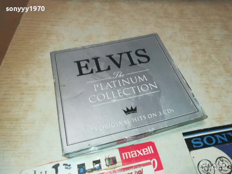 ELVIS THE PLATINUM COLLECTION X3 CD-ВНОС ENGLAND 2209241207, снимка 1