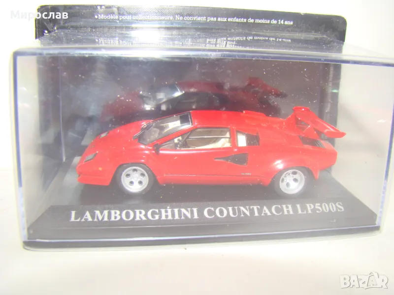 1/43 LAMBORGHINI COUNTACH LP 500 S ИГРАЧКА КОЛИЧКА МОДЕЛ, снимка 1