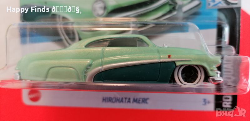 💕🧸Hot Wheels New case 24 Hirohata Merc Rod Scquad, снимка 1