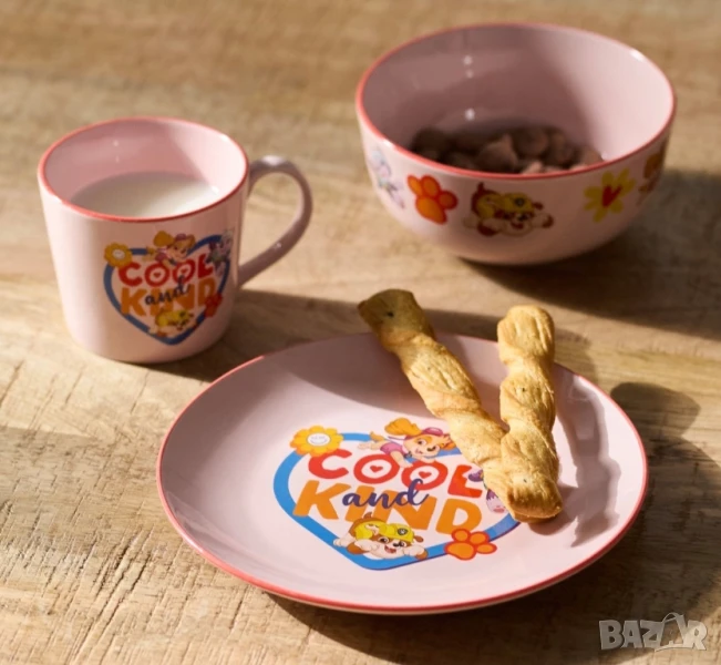 SINSAY НОВ Детски сервиз за хранене PAW PATROL за момиче, снимка 1