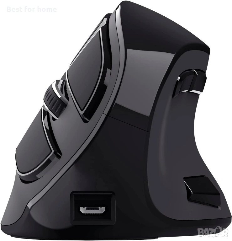 Вертикална ергономична мишка Trust Voxx, снимка 1