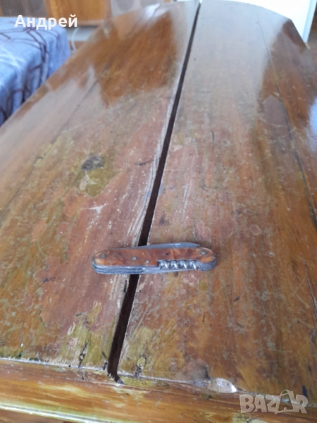 Стар джобен нож,ножче,ножка #136, снимка 1