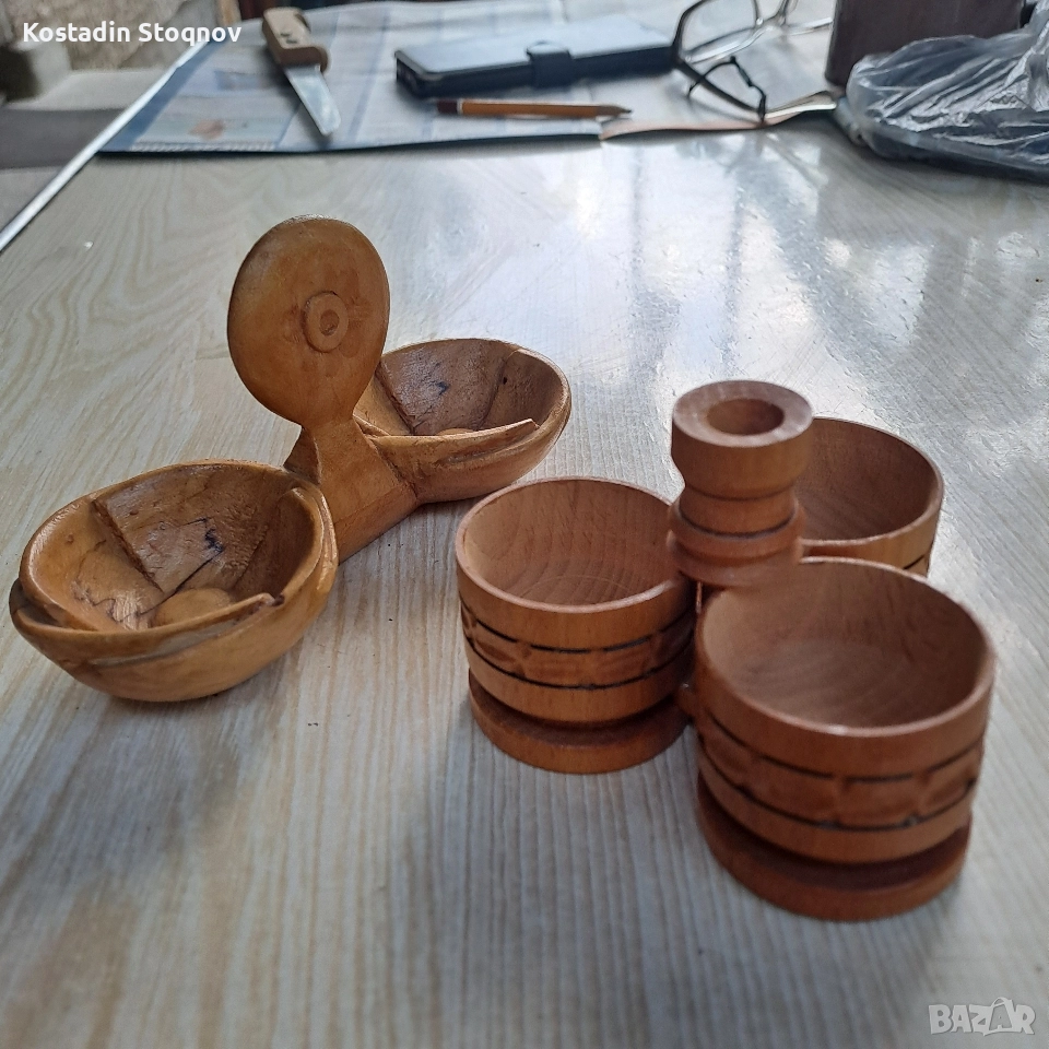 Дървени прибори за маса, снимка 1