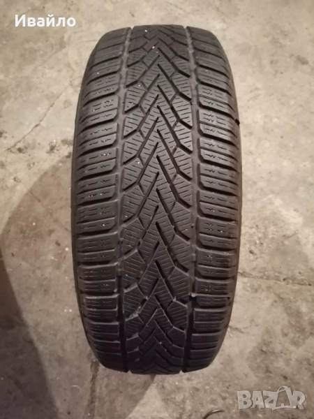 Продавам 1 брой зимна гума 205.60.16 дот 2019 Semperit, снимка 1