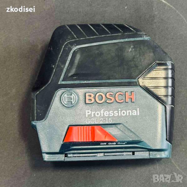 Лазерен нивел Bosch GCL2-15, снимка 1