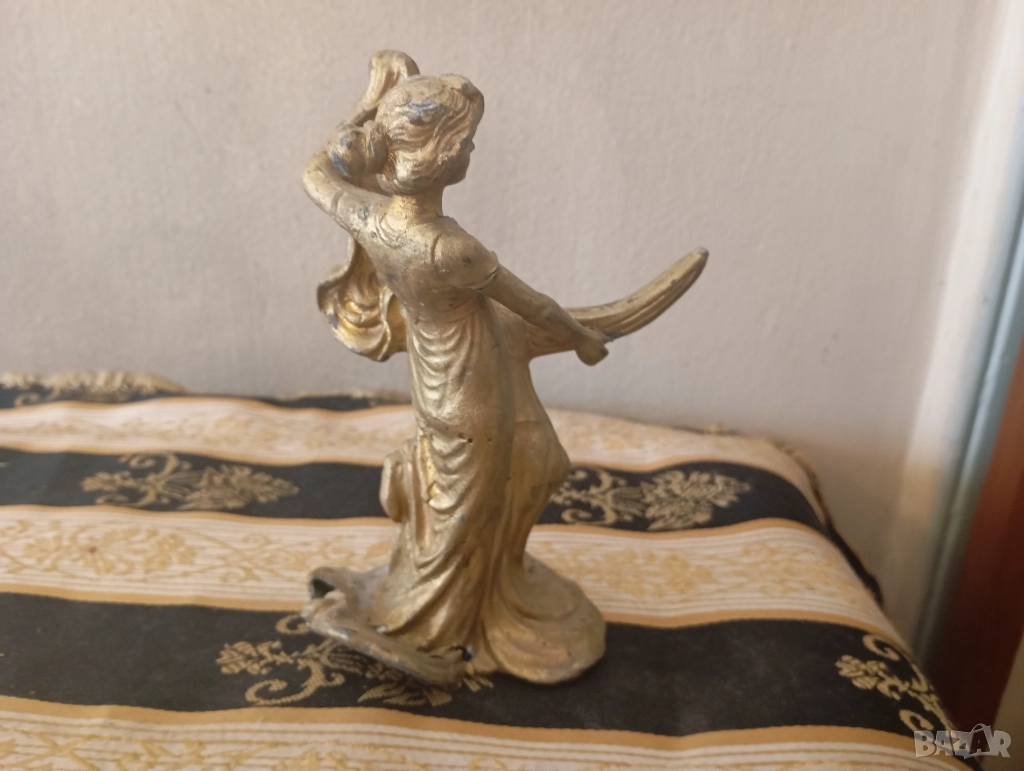 Винтидж настолно огледало, снимка 1