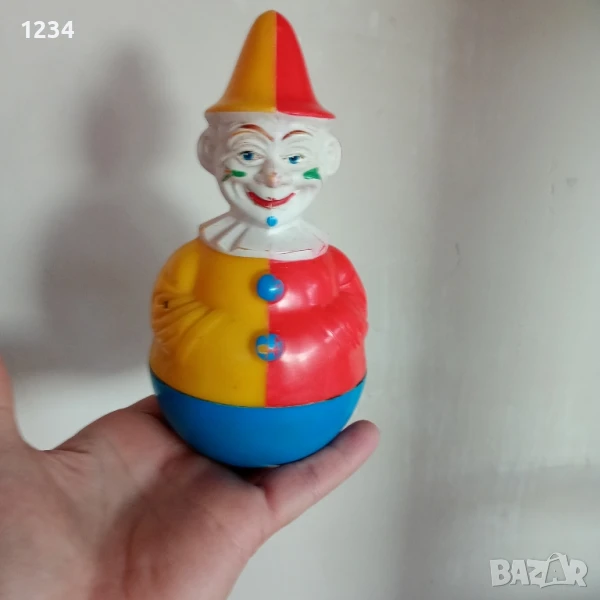 Винтидж кукла неваляшка, снимка 1