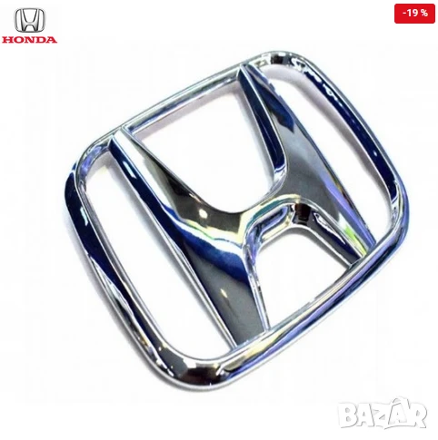 Емблема за предна решетка 75700-S9A-G00 Honda Accord CR-V, снимка 1