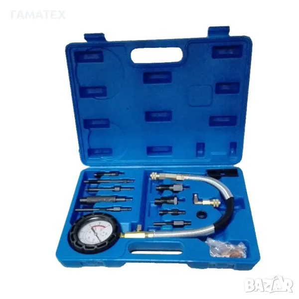 Комплект за измерване на компресия на дизелови двигатели, 50181, снимка 1