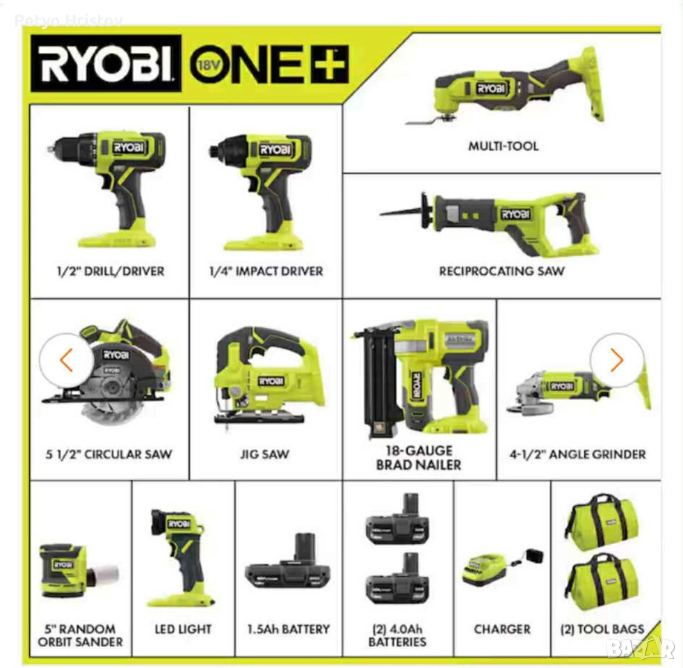 Инструменти Ryobi чисто нови!, снимка 1