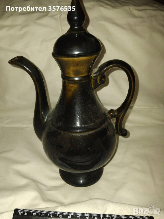 Винтидж керамична кана от СССР (Сорт 1), снимка 1